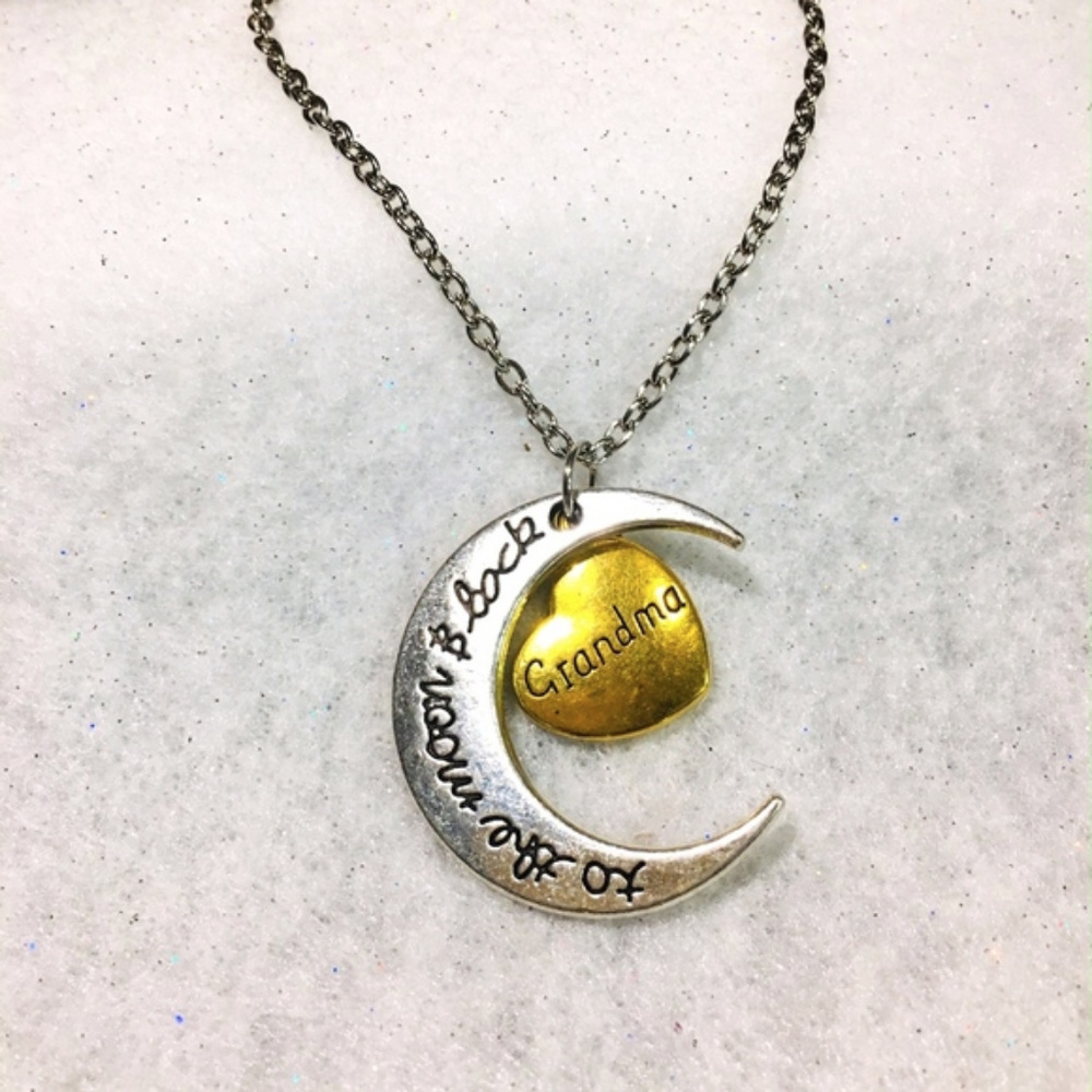 GRANDMA - Love You To The Moon Necklace
